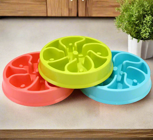 Anti-Choke Slow Feeder Dog Bowl