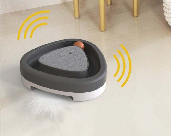 Smart Cat Turntable Toy with Scratcher 