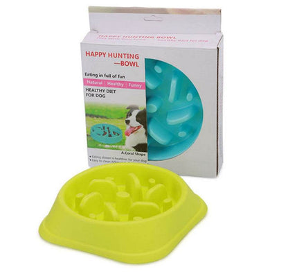 Anti-Choke Slow Feeder Dog Bowl
