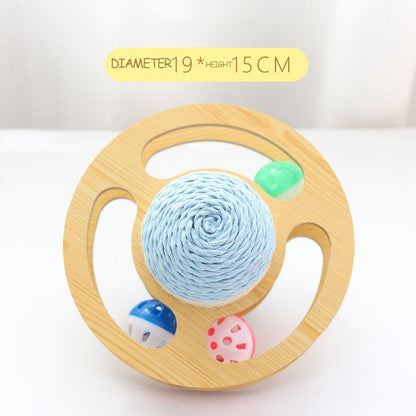 Sisal Rope Cat Scratcher Ball Toy