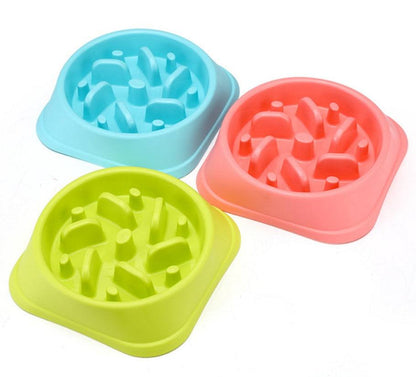 Anti-Choke Slow Feeder Dog Bowl