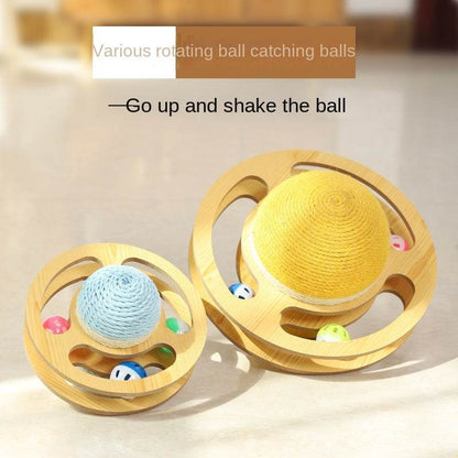 Sisal Rope Cat Scratcher Ball Toy