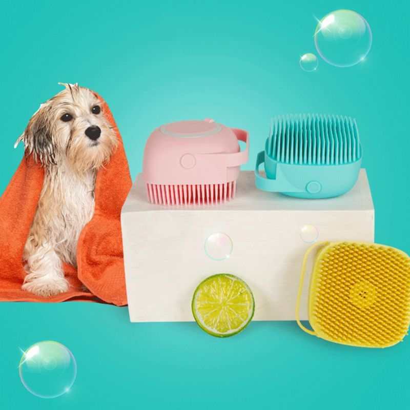 Silicone Pet Bath Brush