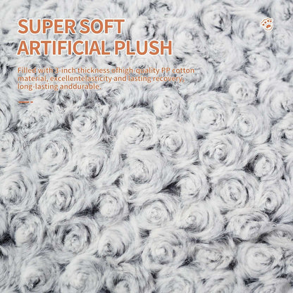 Soft Velvet Washable Dog Bed