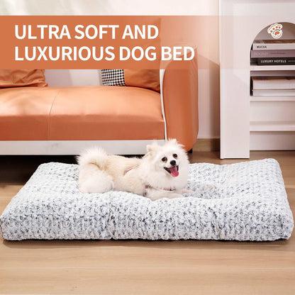 Soft Velvet Washable Dog Bed