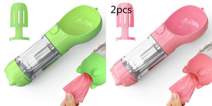 3-in-1 Portable Pet Water Bottle