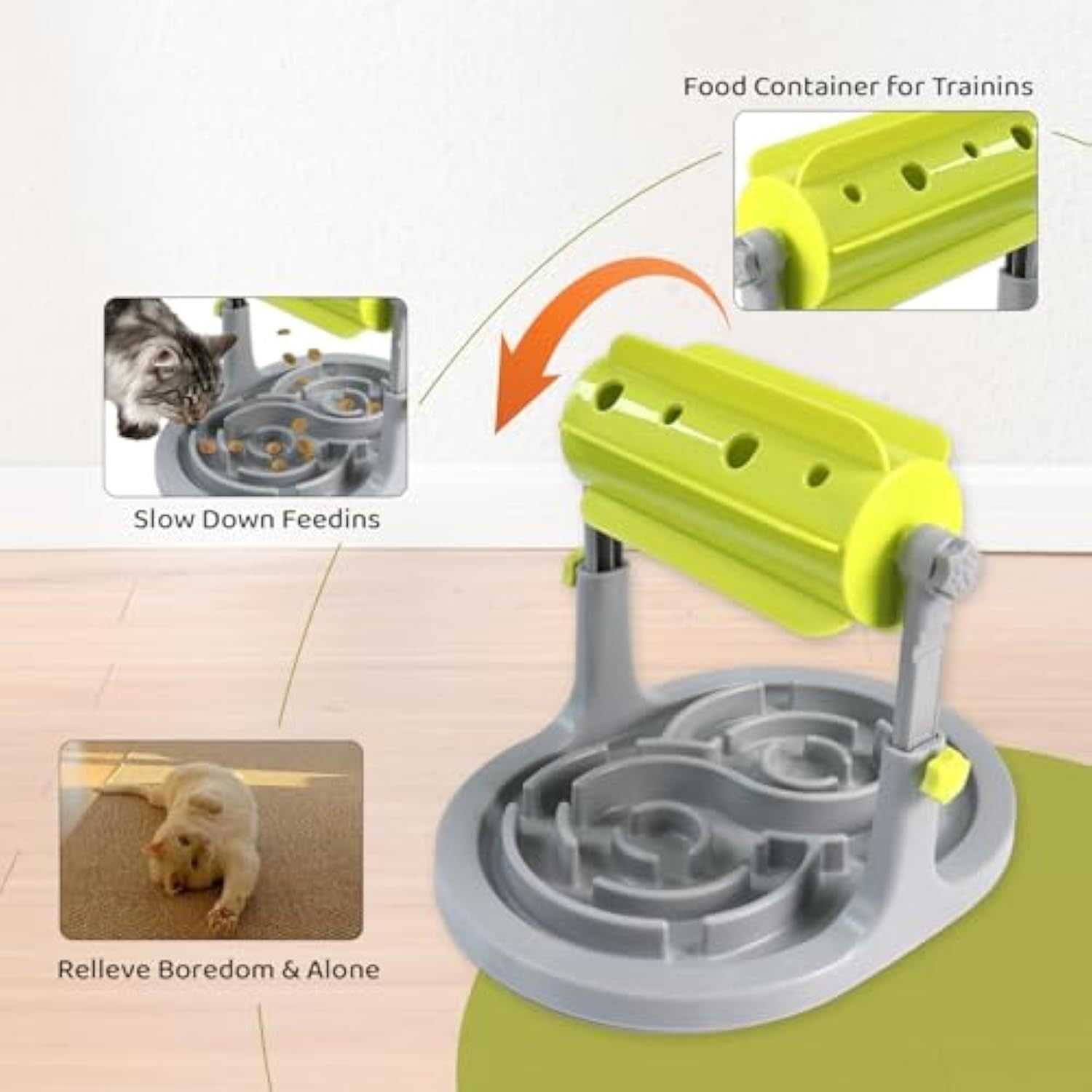 Interactive Pet Puzzle Feeder
